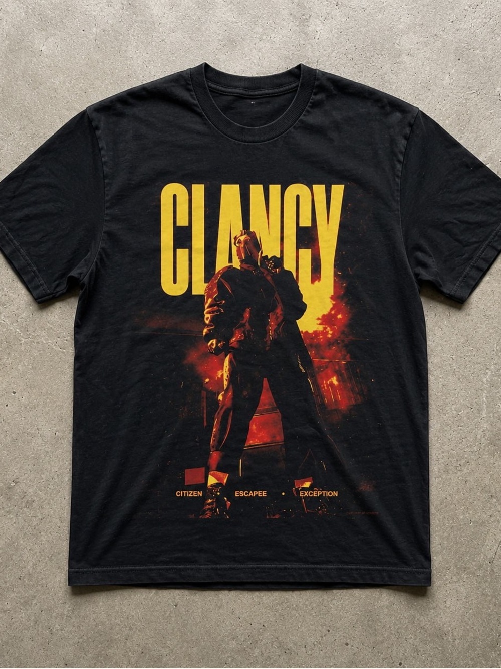 Twenty One Pilots “CLANCY” Graphic Black Men's Tee